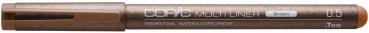 COPIC Multiliner 0.5mm 22075544 brown