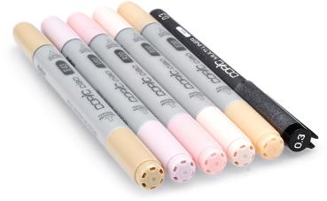 COPIC Marker Ciao 22075552 5+1 Set Portrait colours 1