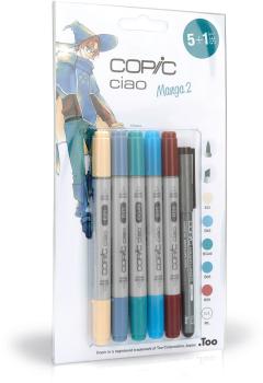 COPIC Marker Ciao 22075557 5+1 Set Manga 2