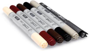 COPIC Marker Ciao 22075562 5+1 Set Manga 5