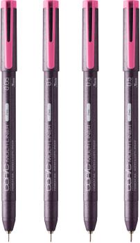 COPIC Multiliner 22075622 Pink Set, 4 Stück ass.