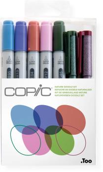 COPIC Marker Ciao 22075672 Nature Doodle kit, 7 Stück