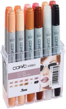 COPIC Marker Ciao 22075705 12er Set Porträtfarben