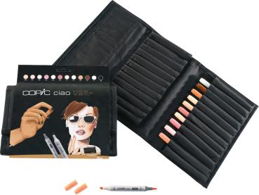 COPIC Marker Ciao 22075735 12er Set,Wallet Poträtfarben