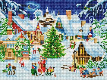 COPPENRATH Adventskal. Diamond Painting 72628 Zauberhaftes Winterdorf