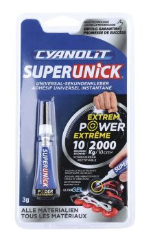 CYANOLIT Universal-Sekundenkleber 3g 203967 Extreme Power