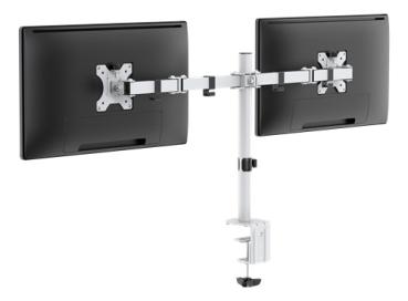 Deltaco dual monitor desk arm gam-040-w 13-32 inch screens white - Deltaco-gam-040-w-7333048056542-02.jpg