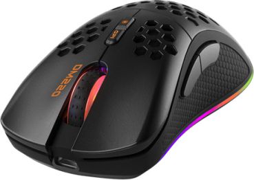 DELTACO Lightweight Gaming Mouse,RGB GAM-120 Wireless, Black, DM220