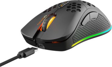 DELTACO Lightweight Gaming Mouse,RGB GAM-120 Wireless, Black, DM220