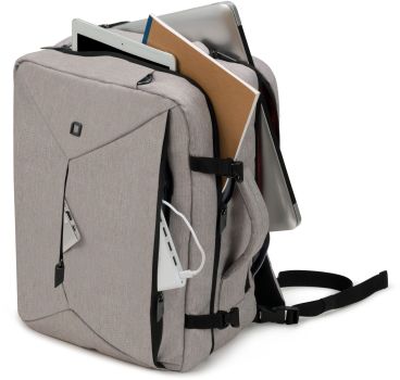 DICOTA Backpack 13-15.6 D31716 Dual Plus EDGE light grey