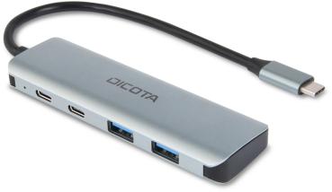 DICOTA USB-C 4-in-1 Highspeed Hub D32061 10 Gbps