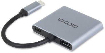 Dicota docking station 4-in-1 usb-c d32063 4k hdmi pd 100w portable - Dicota-d32063-7640239421400-02.jpg
