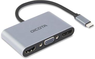 DICOTA Docking Station 5-in-1 USB-C D32064 4K HDMI/DP PD 100W portable