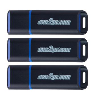 DISK2GO USB-Stick passion 32GB 30006500 USB 2.0 triple pack