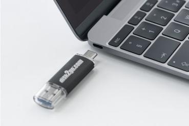 DISK2GO USB-Stick switch 32GB 30006592 Type-C USB 3.1 Type-A USB 3.0