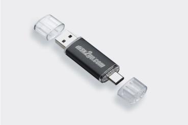 DISK2GO USB-Stick switch 32GB 30006592 Type-C USB 3.1 Type-A USB 3.0