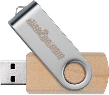 DISK2GO USB-Stick wood 8GB 30006660 USB 2.0