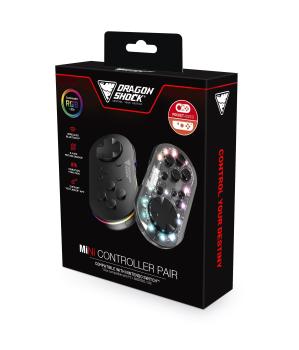 DRAGONSHOCK Mini Controller Pair DSMNSW-GB Glow-Fusion,Black, NSW