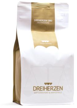 DREIHERZEN Bohnenkaffee 1kg 10001 Oro