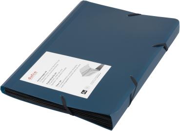 DUFCO Expanding File 13 Fächer 13 Fächer blau metallic