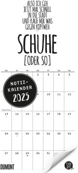 DUMONT Notizkalender 2025 205358 22x49.5cm