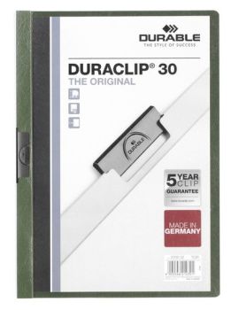 DURABLE Klemmhefter DURACLIP 30 2200/32 für 30 Blatt A4 petrol