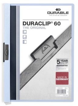 DURABLE Klemmhefter DURACLIP 60 2209/06 für 60 Blatt A4 blau