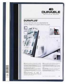 DURABLE Angebotshefter DURAPLUS 2579/07 für 100 Blatt A4 dunkelblau