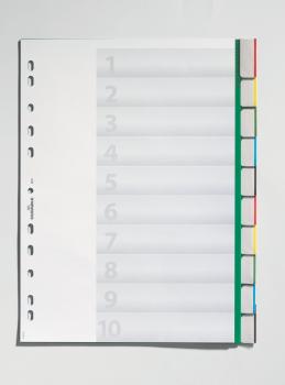 DURABLE Register grün A4 6221/05 10-teilig