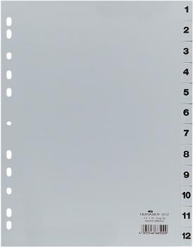 DURABLE Register grau A4 6512/10 1-12