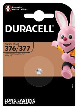 DURACELL Knopfbatterie Specialty 376/377 V377, V376, SR66, SR626, 1.5V