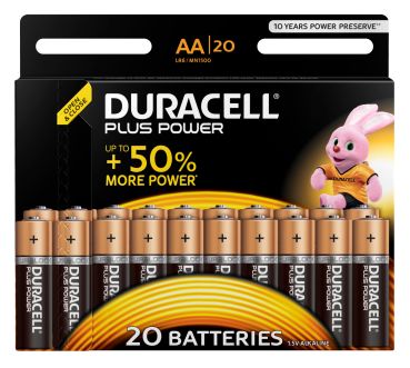 DURACELL Batterie Plus Power 4-017986 AA/LR6 20 Stück