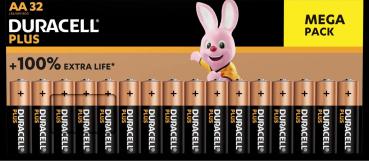 DURACELL Batterie Plus Power 4-149014 4-149014 AA/LR6 32 Stück