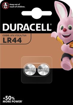 Duracell knopfbatterie specialty 76a lr44, 1.5v 2 stück - Duracell-76a-5000394504424