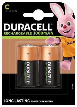 Duracell recharge ultra precharged hr14/dc1400 hr14, dc1400, 3000mah 2 stück - Duracell-hr14-dc1400-5000394055988