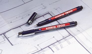 EDDING Profipen 1800 0.10-0.25mm 1800-2-01 rot