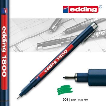 EDDING Profipen 1800 0.35mm 1800-4-03 grün