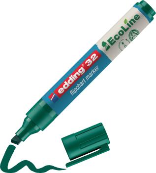 Edding flipchart marker 32 1-5mm 32-4 grün - Edding-32-4-4004764947010-03