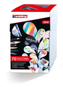 EDDING Brushpen 1340 Color Happy Box 3275 69 Stück