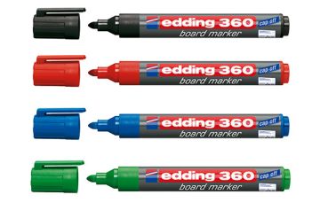 EDDING Boardmarker 360 1.5-3mm 360-E4 4 Farben ass.