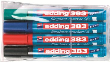 EDDING Flipchart Marker 383 383-E4 4er Etui