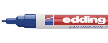 EDDING Permanent Marker 400 -1mm 400-3 blau