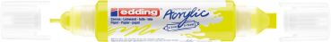 EDDING Acrylmarker 5400 double liner 5400-065 neongelb