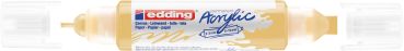 EDDING Acrylmarker 5400 double liner 5400-915 pastellgelb sdm