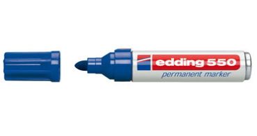 EDDING Permanent Marker 550 3-4mm 550-3 blau