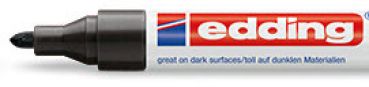 EDDING Paintmarker 750 2-4mm 750-1 CREA schwarz