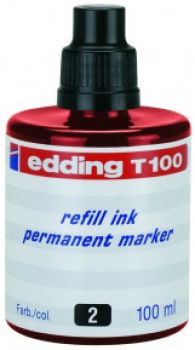 EDDING Tinte 100ml T-100-2 rot