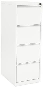 EDGY HR-Schrank 3404/9003 4 Schubladen schmal, weiss