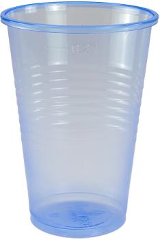 EJS Trinkbecher 2dl 1114.1006 Blau Transparent 100 Stk.