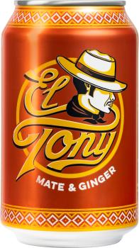 EL TONY Mate & Ginger Alu 120214700000 33 cl, 24 Stk.